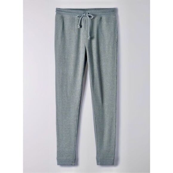 Aritzia TNA Thermal Joggers size L Mint Green - Picture 1 of 10